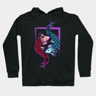 mexican axolotl Hoodie